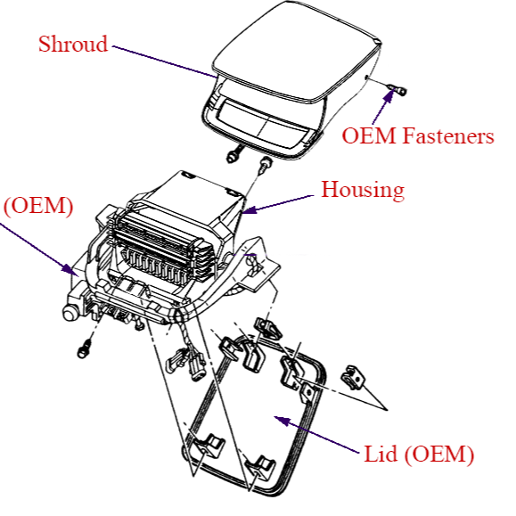 NightHawk Headlights - Sleepy Eyes for C4 Corvette (1984-1996)