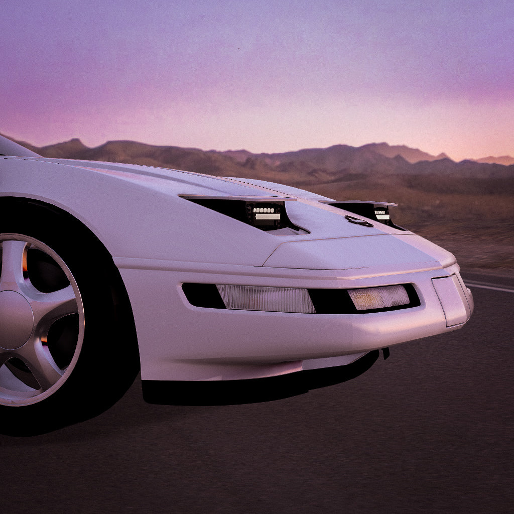 NightHawk Headlights - Sleepy Eyes for C4 Corvette (1984-1996)