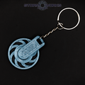 Sawblade Spinning Keychain